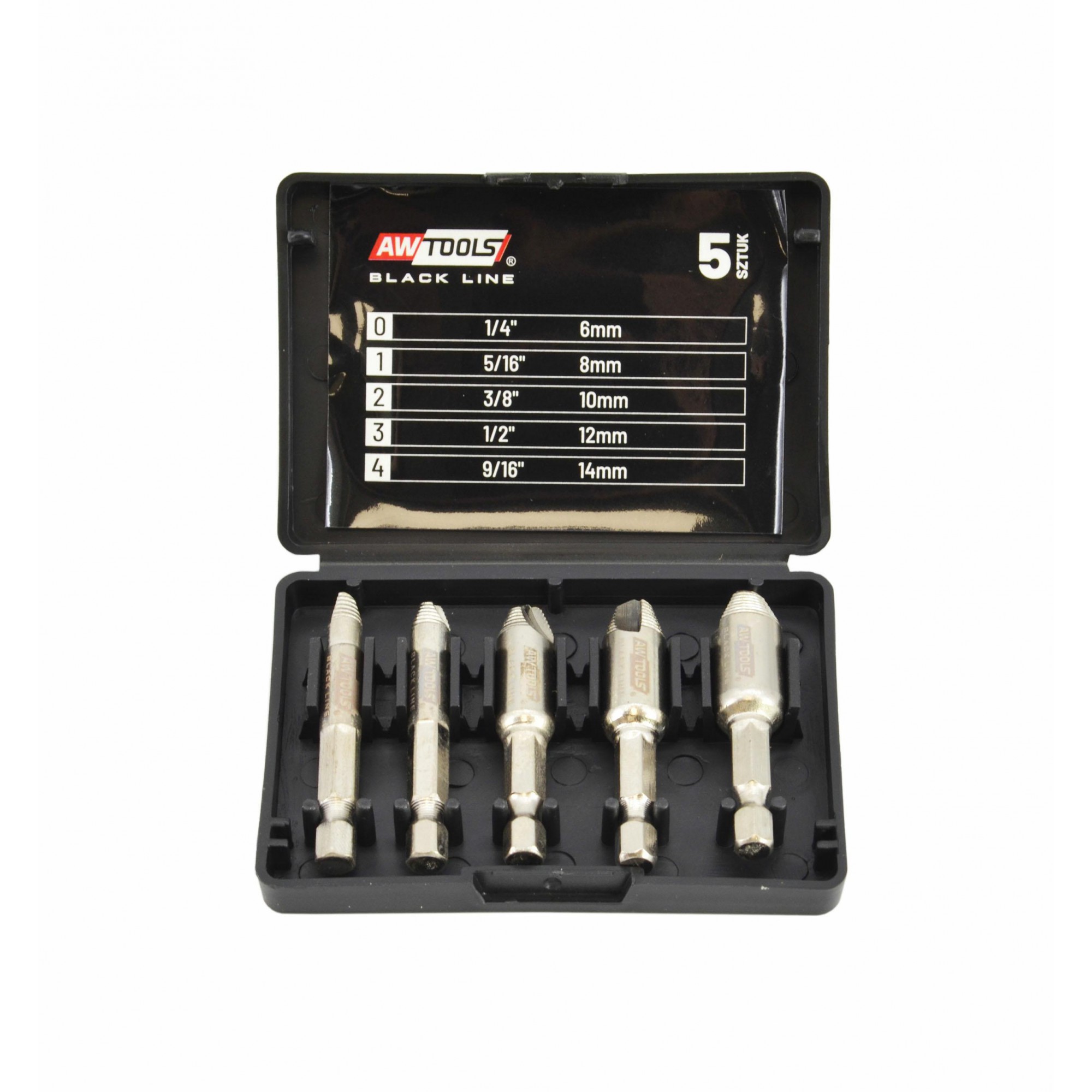 Boltavtrekkere AWTools AW16405BL; 5 stk