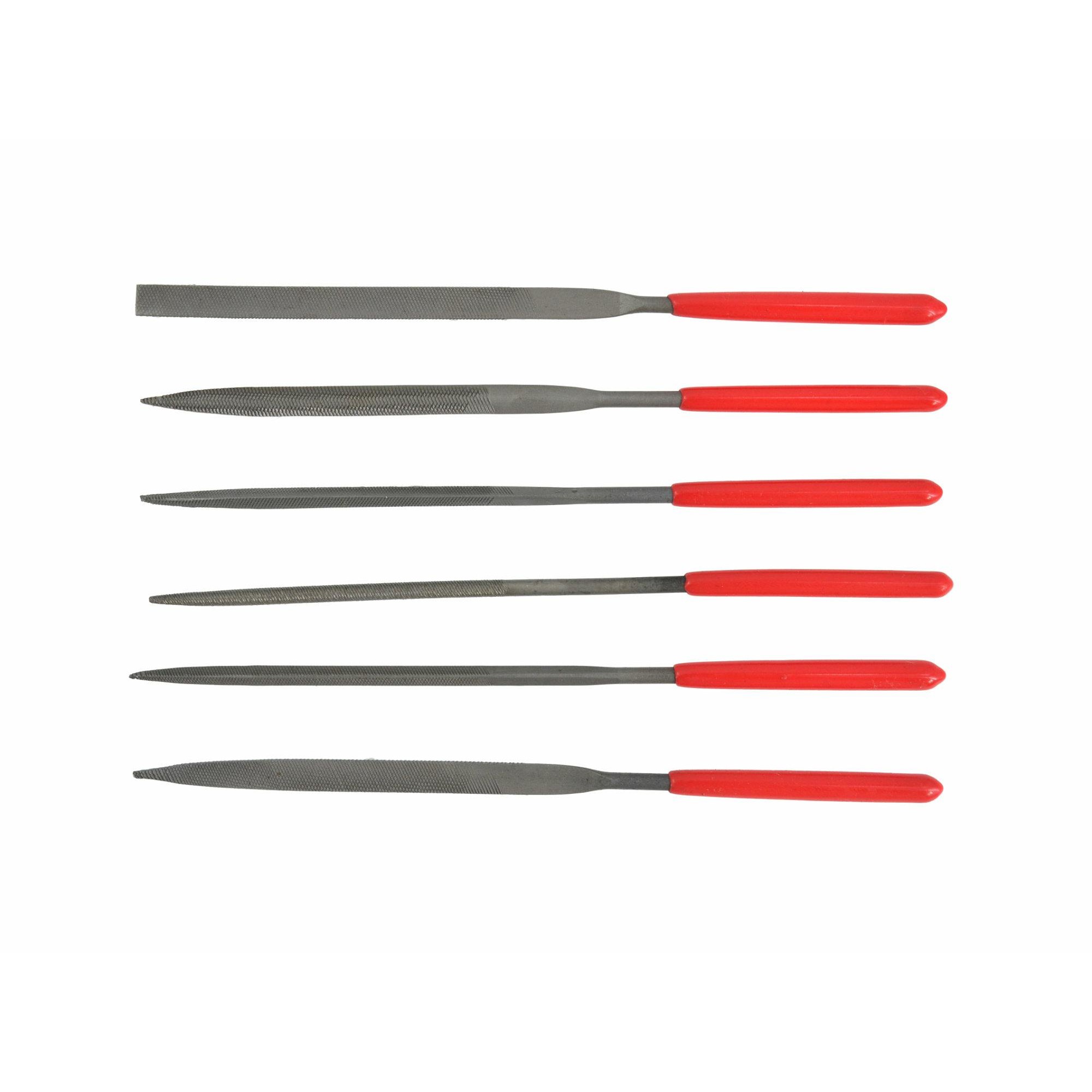 Filesett AWTools AW32600; 3x140x65 mm; 6 stk