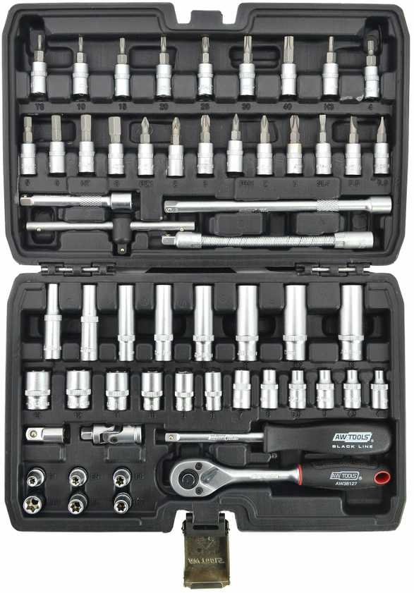 Pipesett AWTools AW39056BL; 1/4''; 56 stk