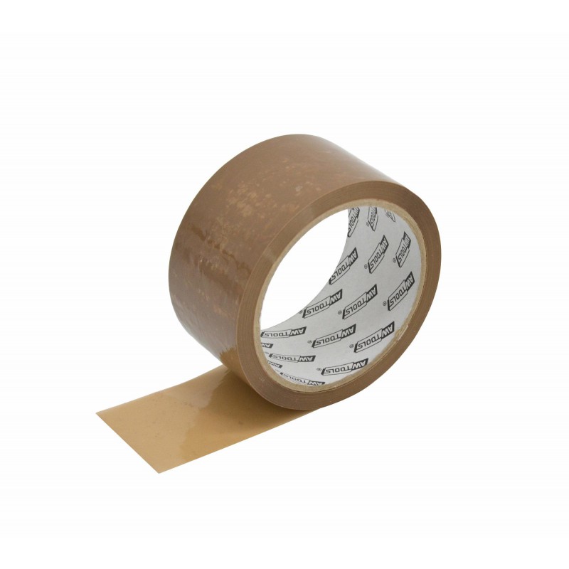 Pakke-teip AWTools AW26302; 48 mmx54 m brun