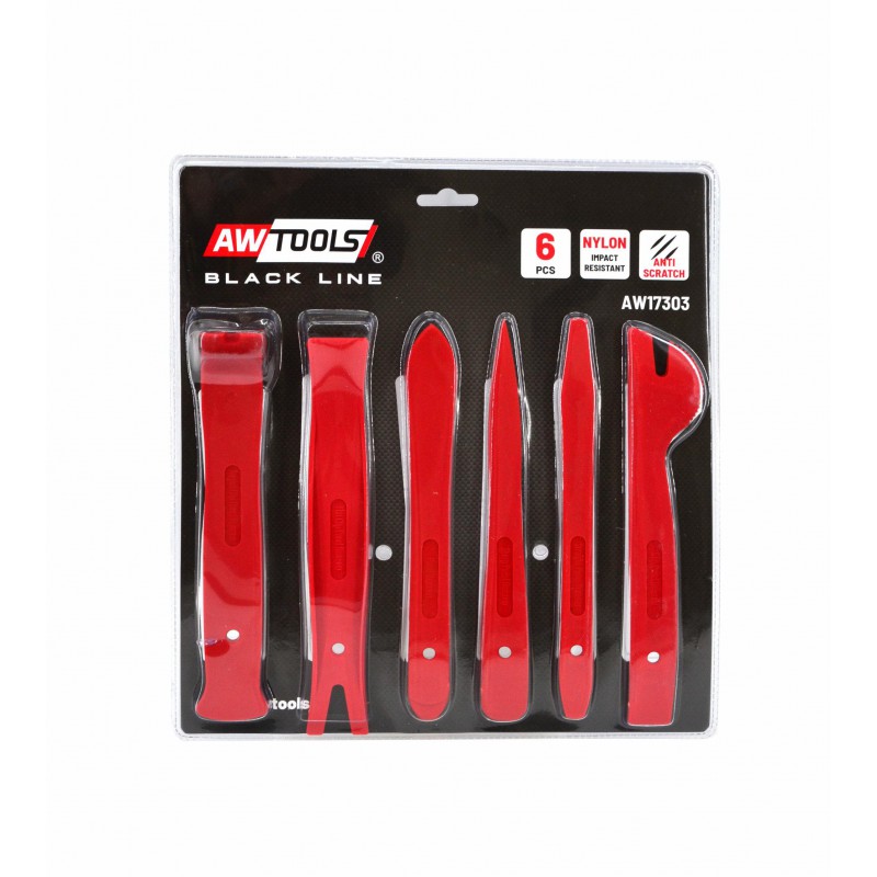 Avtrekkersett AWTools AW17303; 140-200 mm; 6 stk