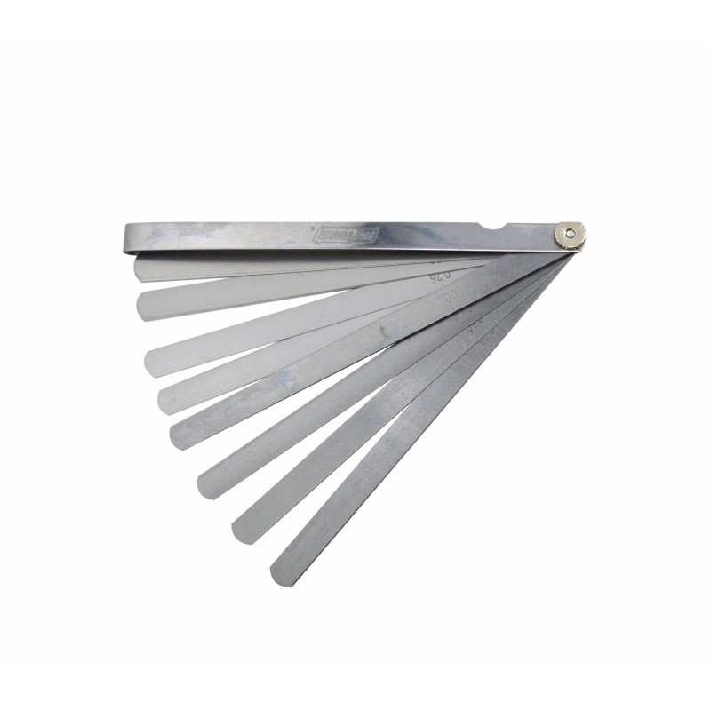 Presisjonsfølermåler AWTools AW17401; 0,02–1,0 mm; 200 mm; 17 stk