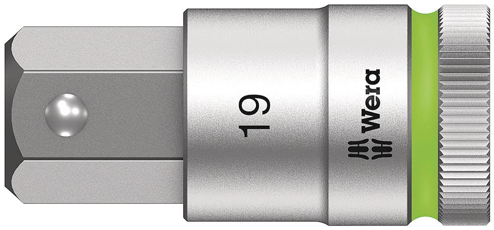 Hylsenøkkel Wera WE05003829001; HEX; 1/2''; 19x60 mm
