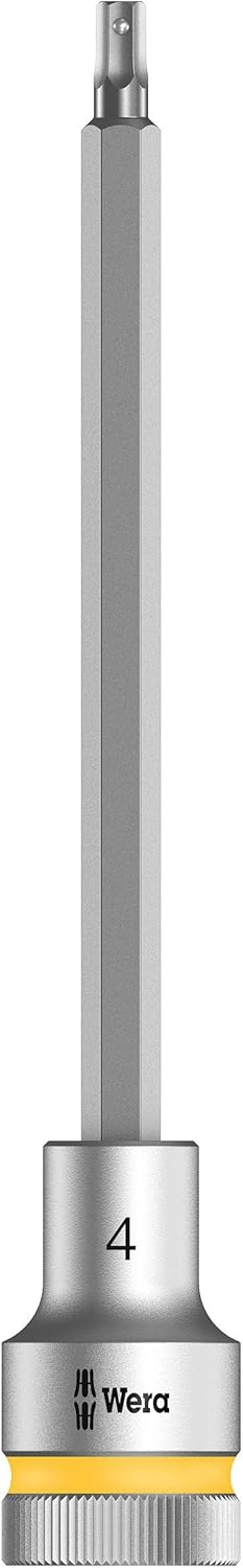Hylsenøkkel Wera WE05003840001; HEX; 1/2''; 4x140 mm