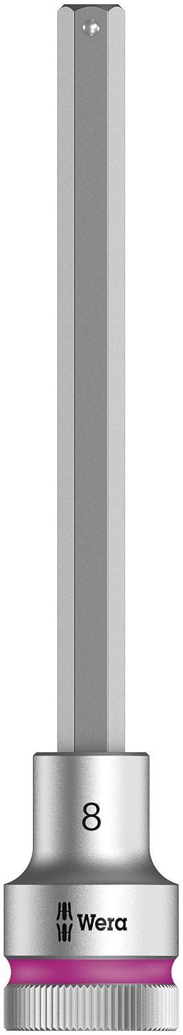 Hylsenøkkel Wera WE05003844001; HEX; 1/2''; 8x140 mm