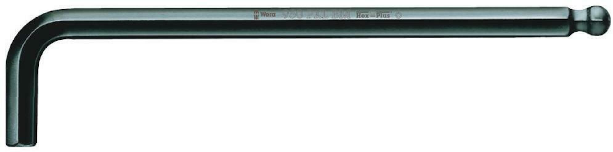 Unbrakonøkler Wera WE05027111001; Hex-Plus 950 PKL BM; 12x248 mm