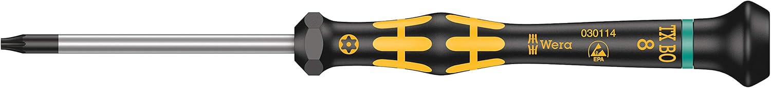 Skrutrekker Wera WE05030114001; Torx; BO; ESD 1567; TX8x60 mm; stjerneformet spiss