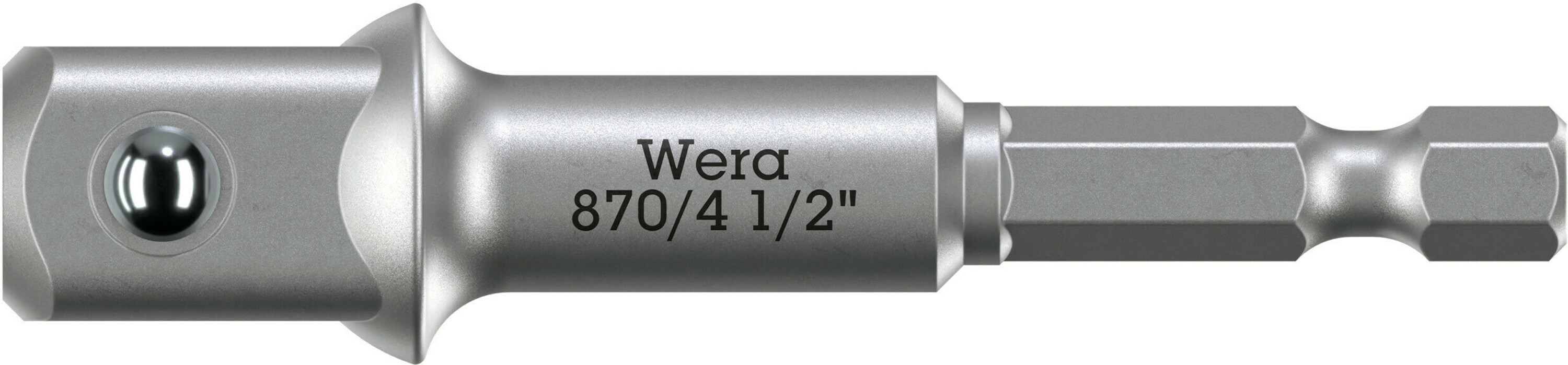 Adapter Wera WE05138006001; 1/4''x1/2''; 72 mm