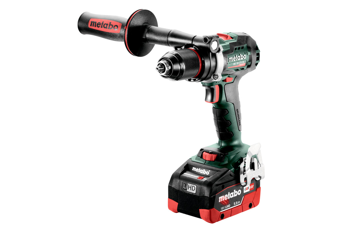 Batteridrevet borskrutrekker Metabo BS 18 LTX BL I;18 V; 2x5,5 Ah  batt.