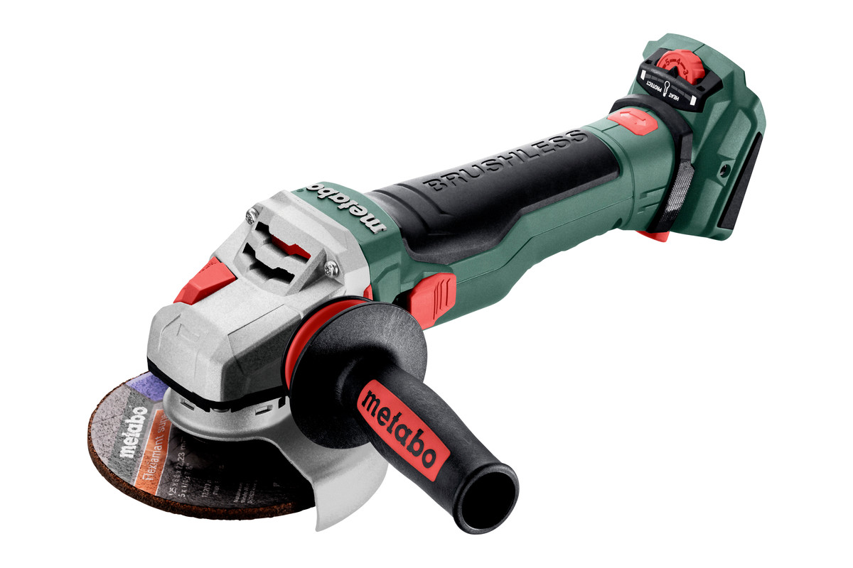 Batteridrevet vinkelsliper Metabo WVB 18 LTX BL 15-125 Quick; 18 V (uten batteri og lader)