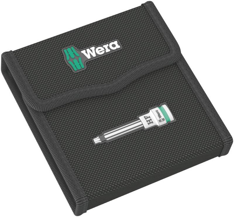 Stikkontakt og bitsett Wera WE05003185001; Torx; 3/8''; 6 stk
