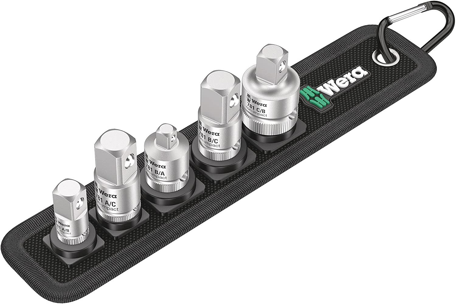 Adapter Wera WE05042680001; 1/4''; 3/8''; 6 stk