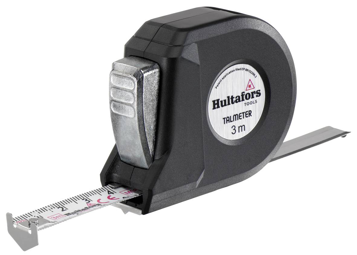 Målerulle Hultafors 177970209; 16 mm; 3 m