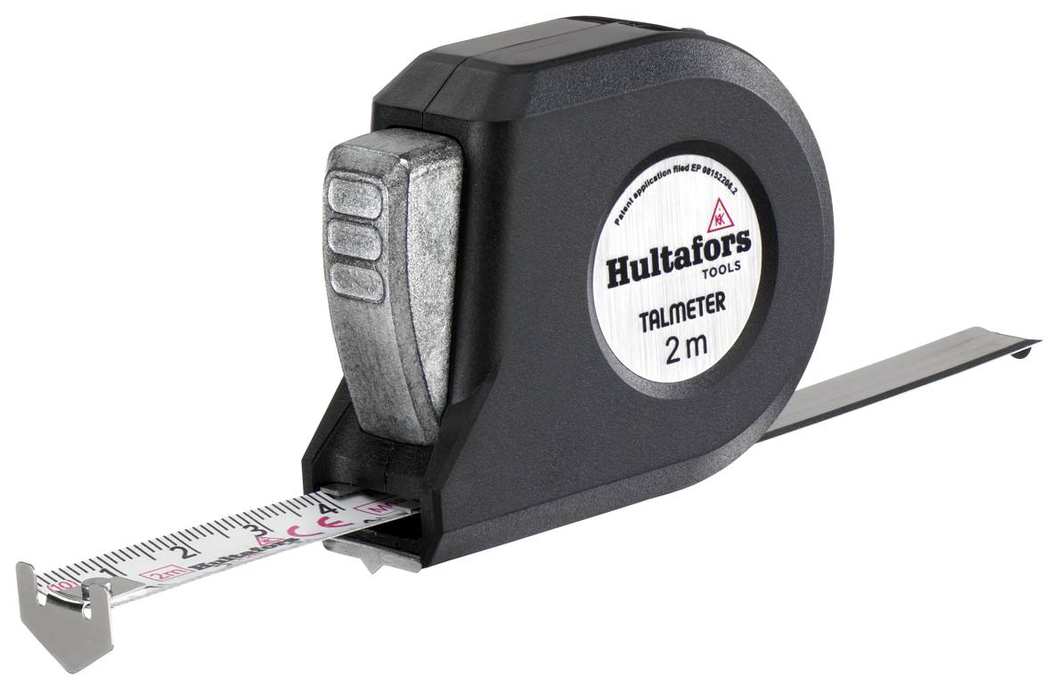 Målerulle Hultafors 177970100; 16 mm; 2 m