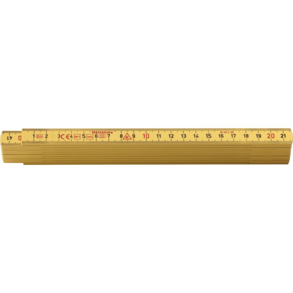 Tommestokk Hultafors G 59-2-10; 2 m