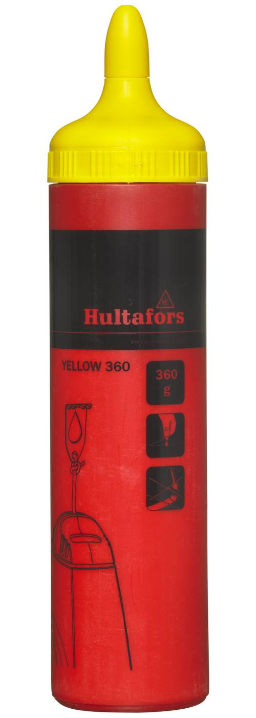 Merkekritt til påfyll av krittsnor / målebånd Hultafors 67680504;  gul