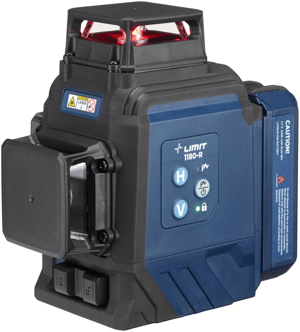 Krysslaser  Limit 1180-R; 1/4''; IP54; rød