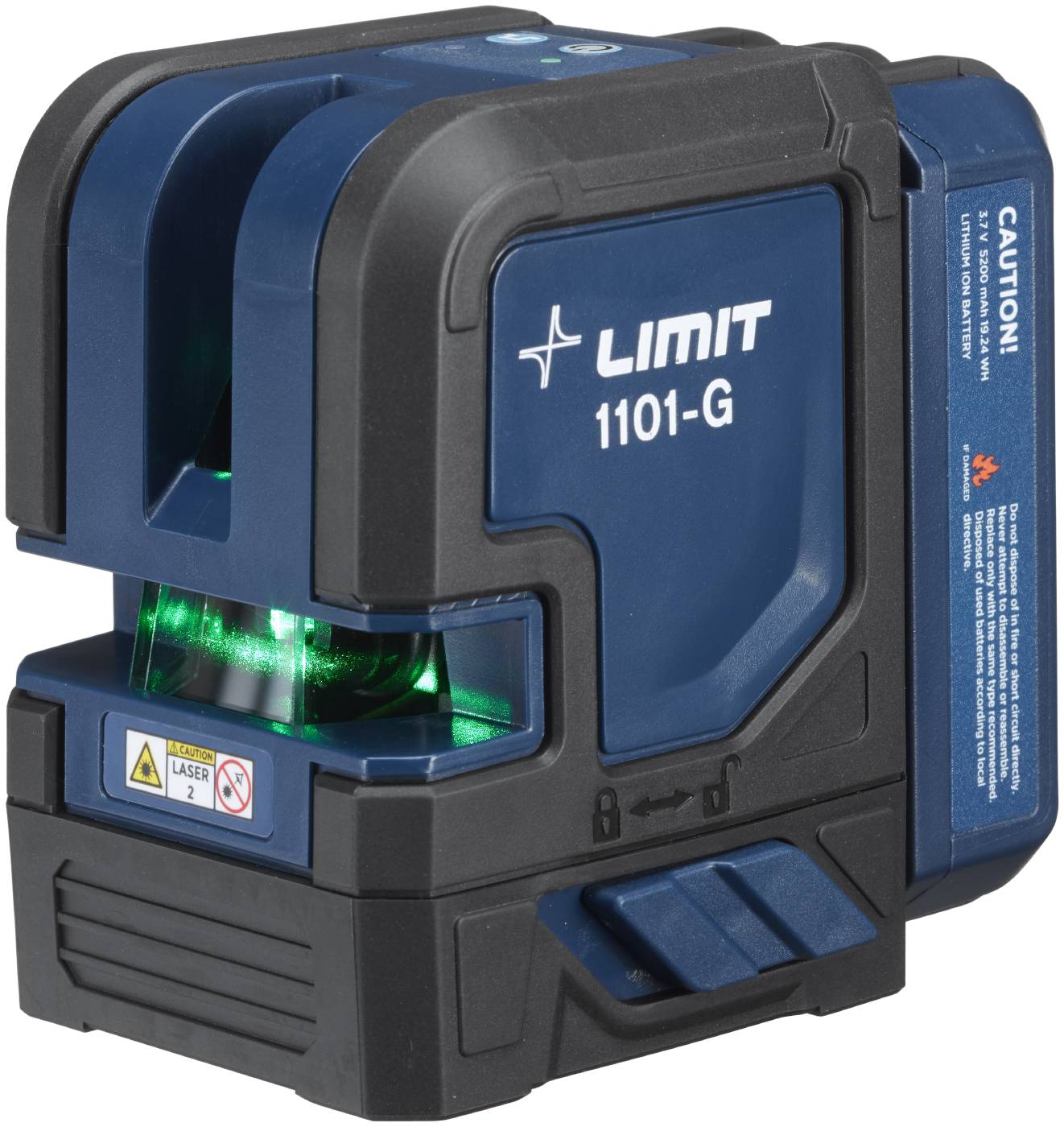Krysslaser  Limit 1101 G; 1/4''; IP54;  grønn
