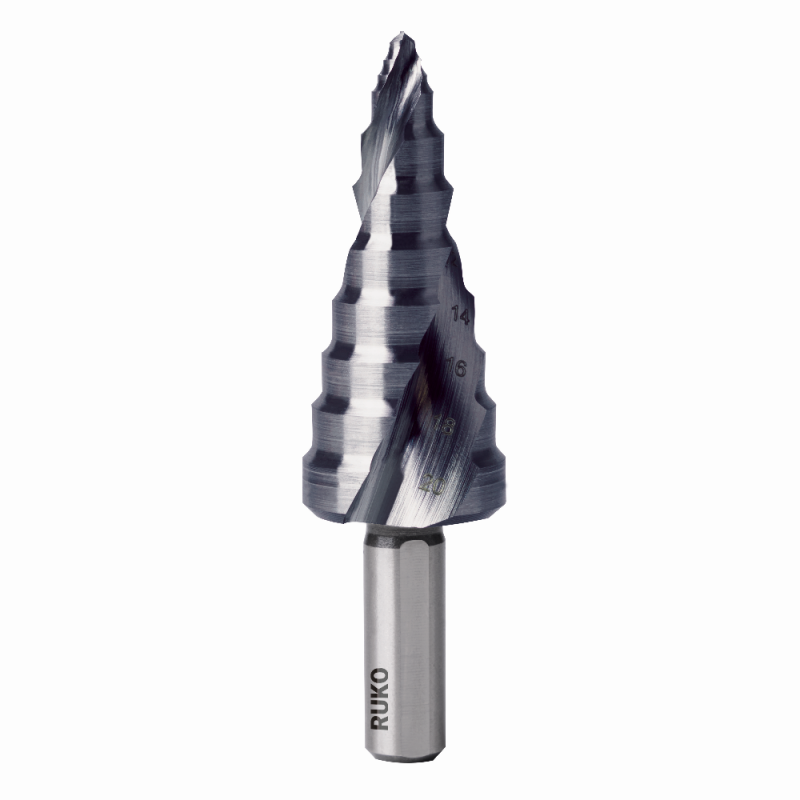 Etappebor  Ruko ULTIMATECUT FLOWSTEP; HSS; RUnaTEC; 6-20 mm