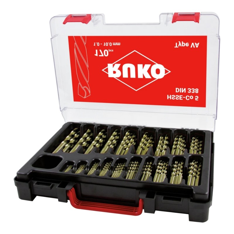 Metallborsett Ruko 215200RO; HSS-Co 5; 170 stk