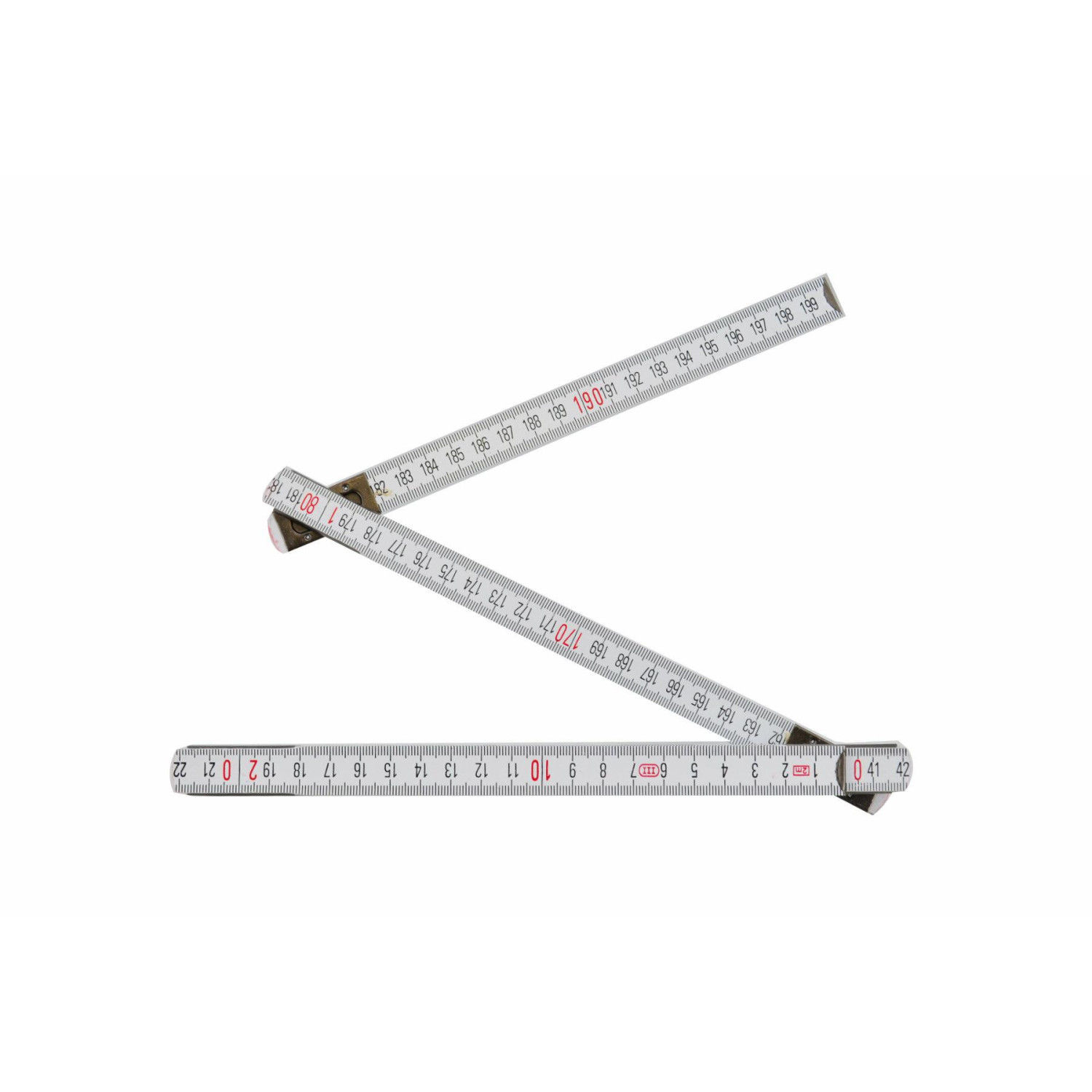 Tre sammenleggbar linjal AWTools AW27010; 1 m