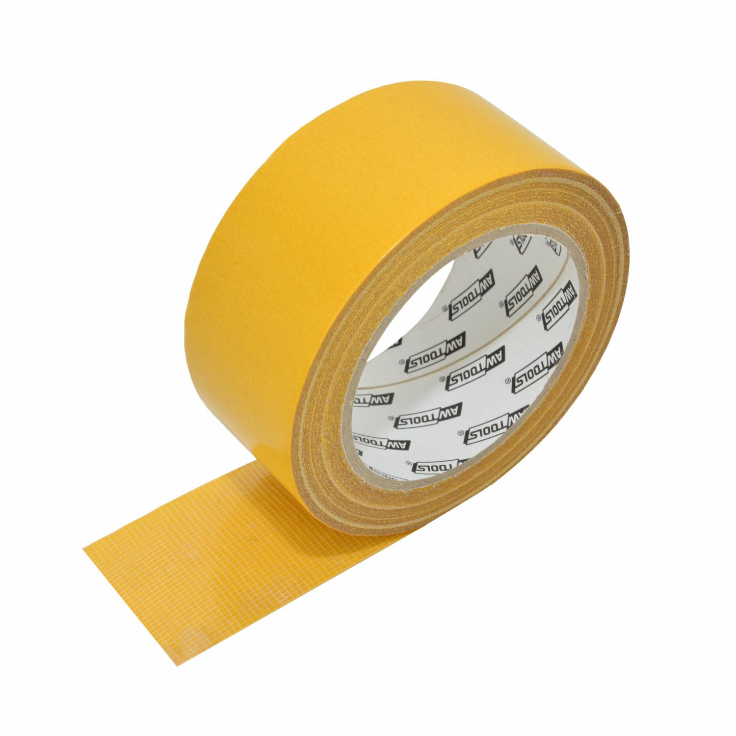 Tosidig tape AWTools AW26238; 48 mm; 10 m; gul