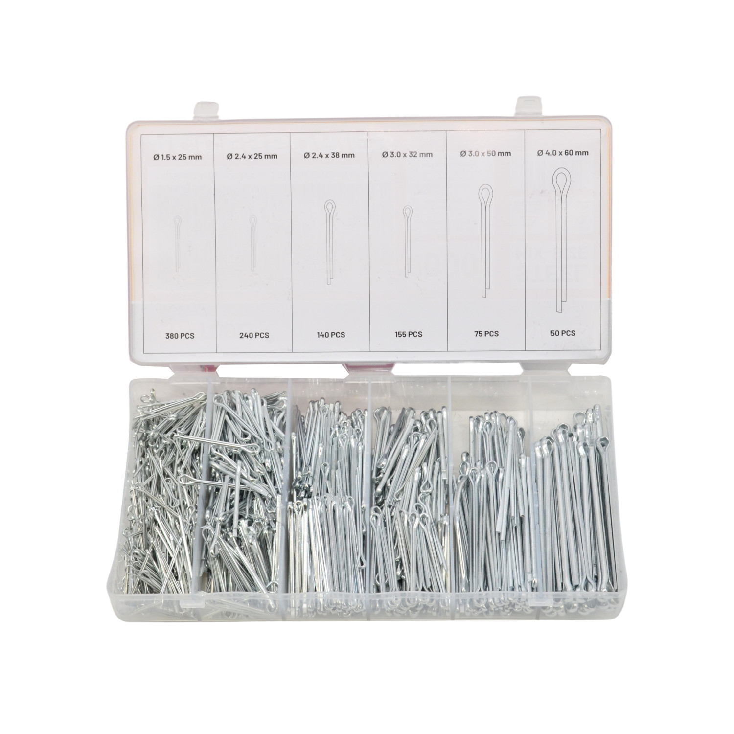 Sett AWTools AW18320; 1,5-4 mm; 1000 stk
