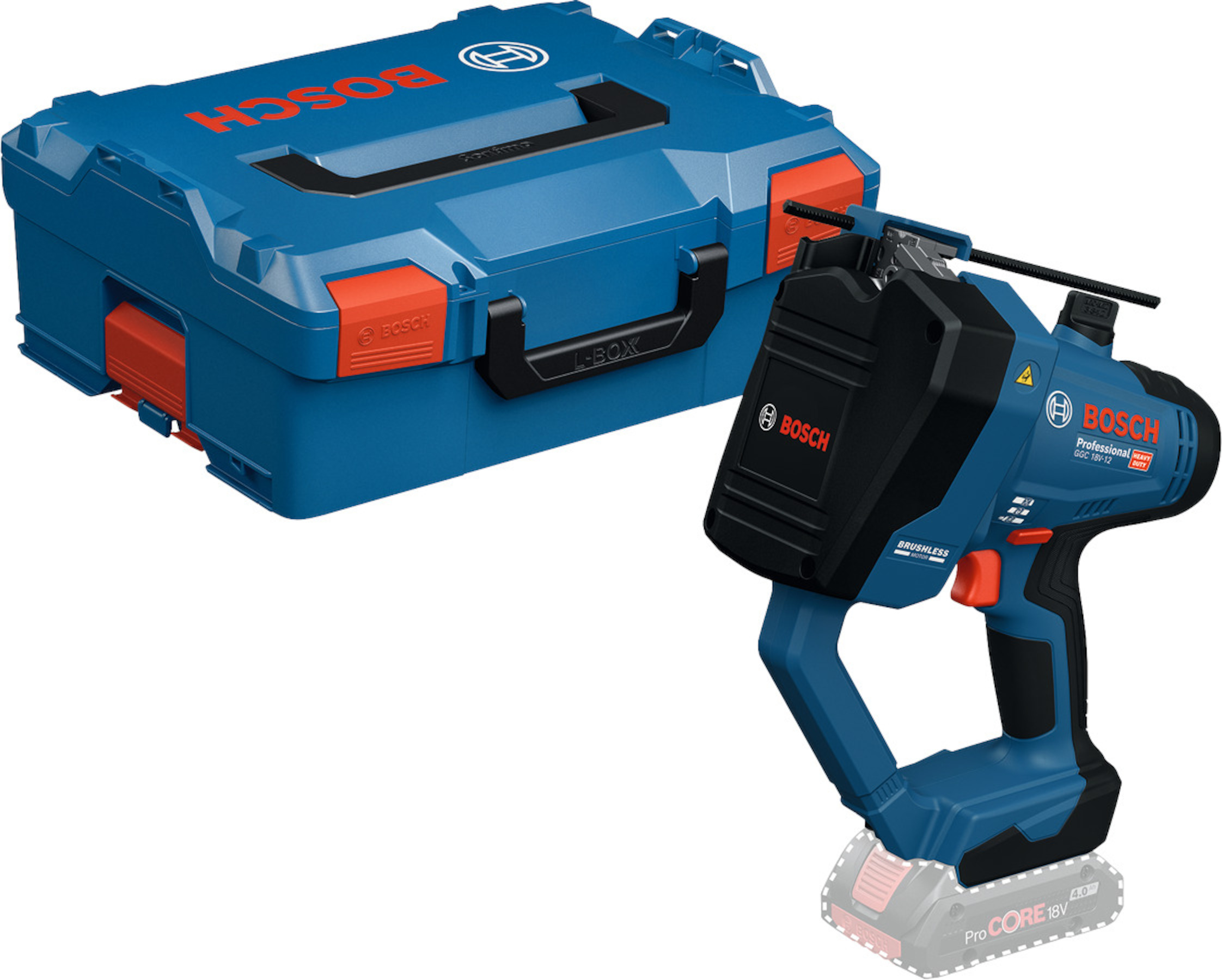Trådløs kutter for skruddrift Bosch GGC 18V-12 Professional; M6-M12; (uten batteri og lader)