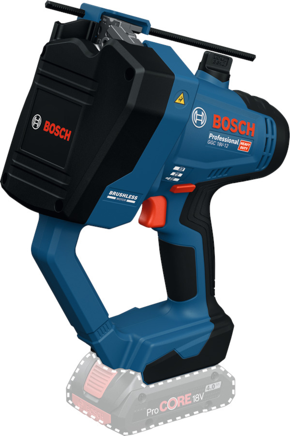 Trådløs kutter for skruddrift Bosch GGC 18V-12; 18 V; M6-M12 (uten batteri og lader)