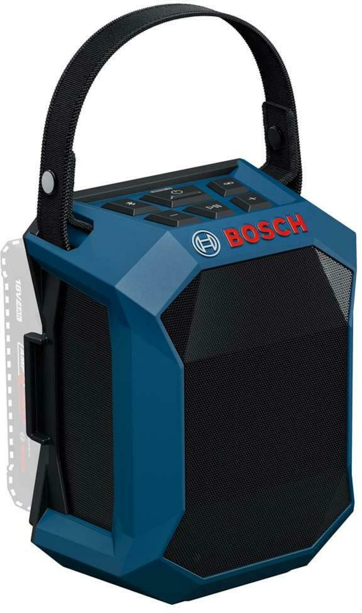 Bluetooth®-høytaler Bosch GPB 18V-1 C (uten batteri og lader)