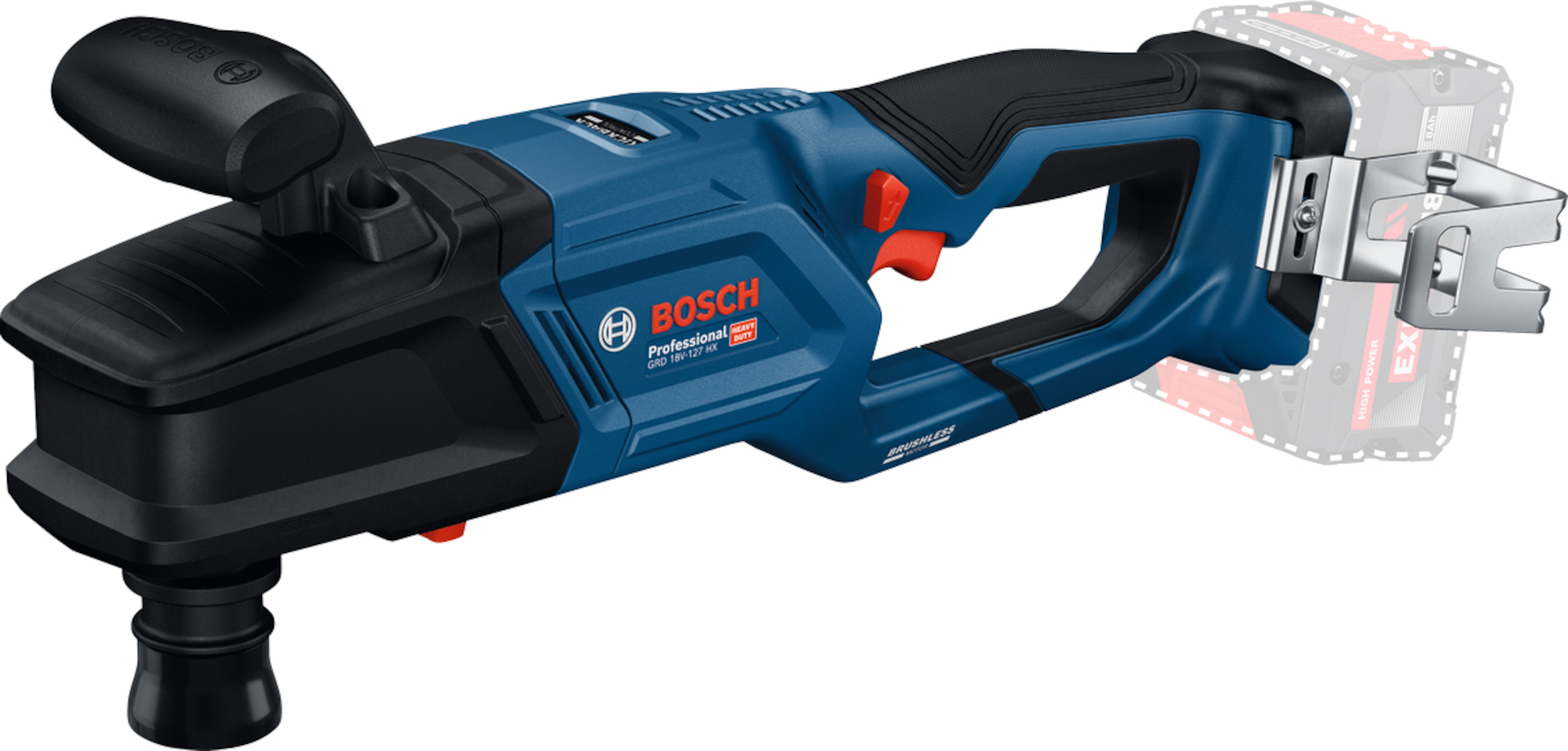 Vinkelboremaskin Bosch GRD 18V-127 HX; 18 V (uten batteri og lader)