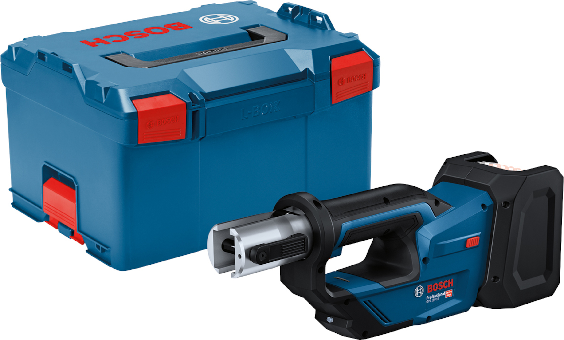 Batteridrevet rørpressverktøy Bosch GPT 18V-19; 18 V (uten batteri og lader)