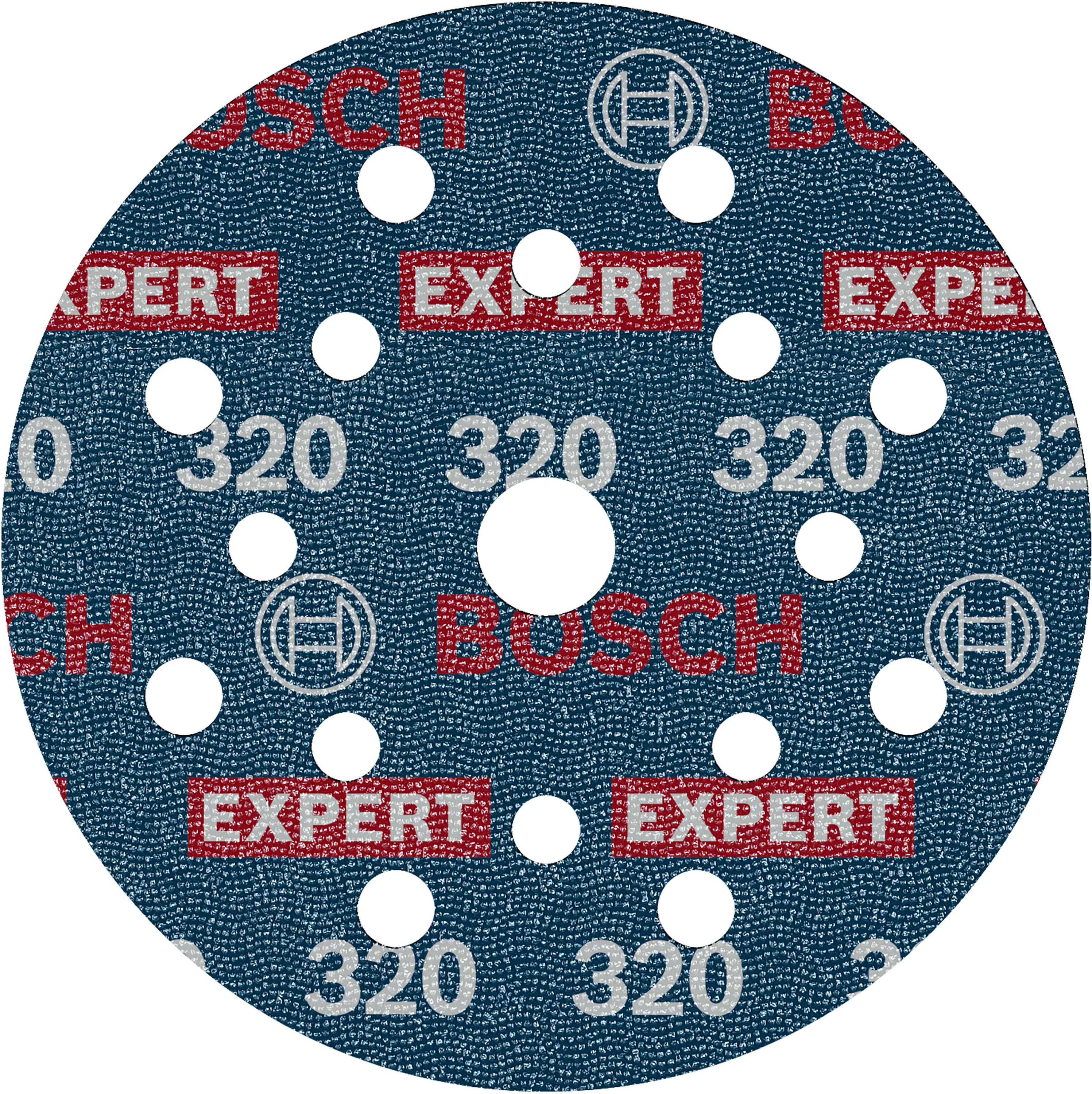 Slipeskive Bosch Expert O780; 125 mm; 320; 6 stk