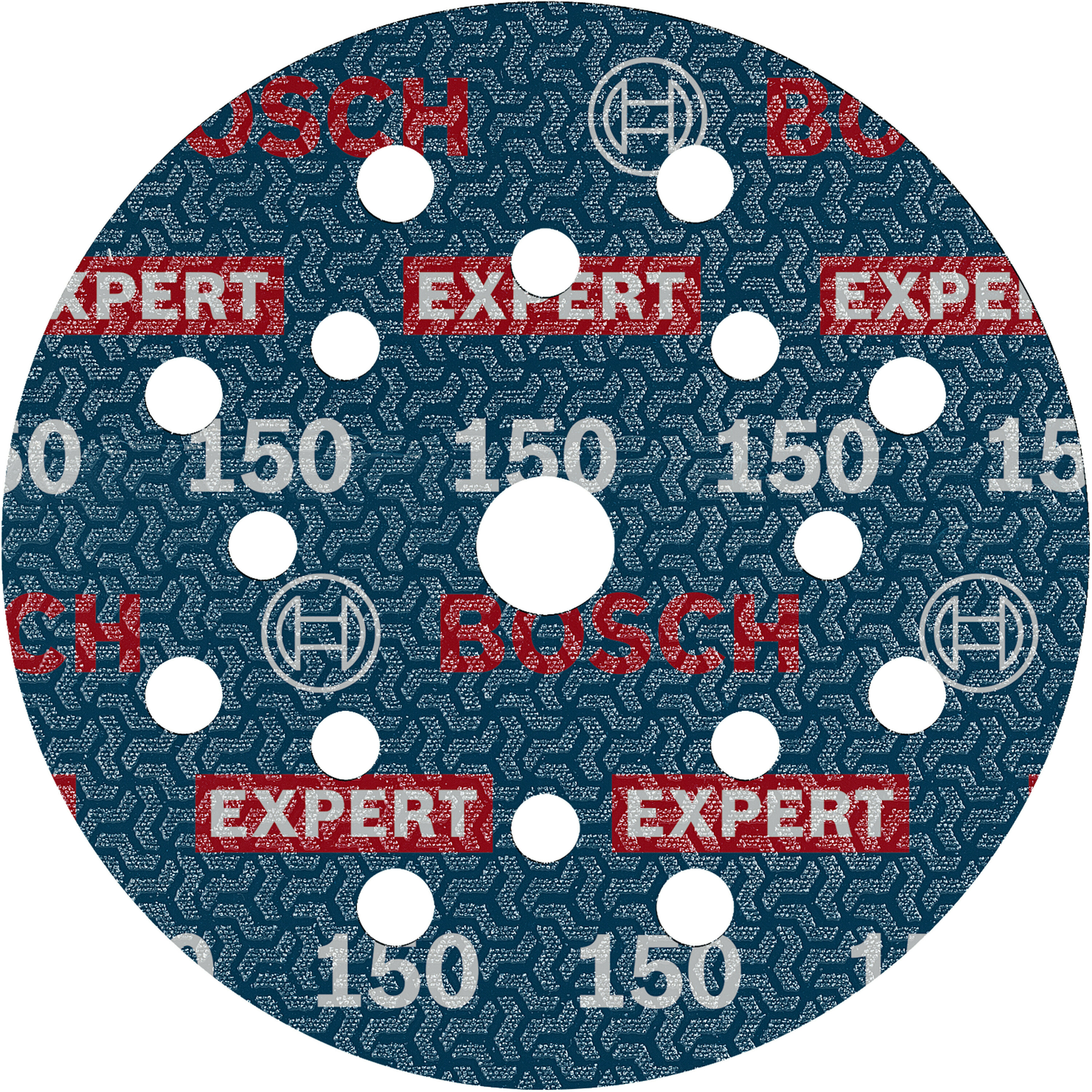 Slipeskive Bosch Expert O780; 125 mm; P150; 50 stk