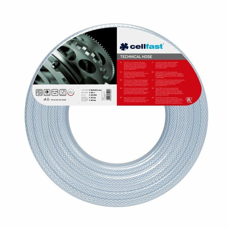 Trykkluftslange Cellfast 20-205; 12,5x2,5 mm; 50 m