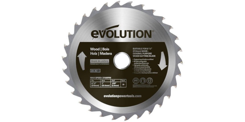 Kappeskive Evolution GW210TCT-30; 210 mm; Z30