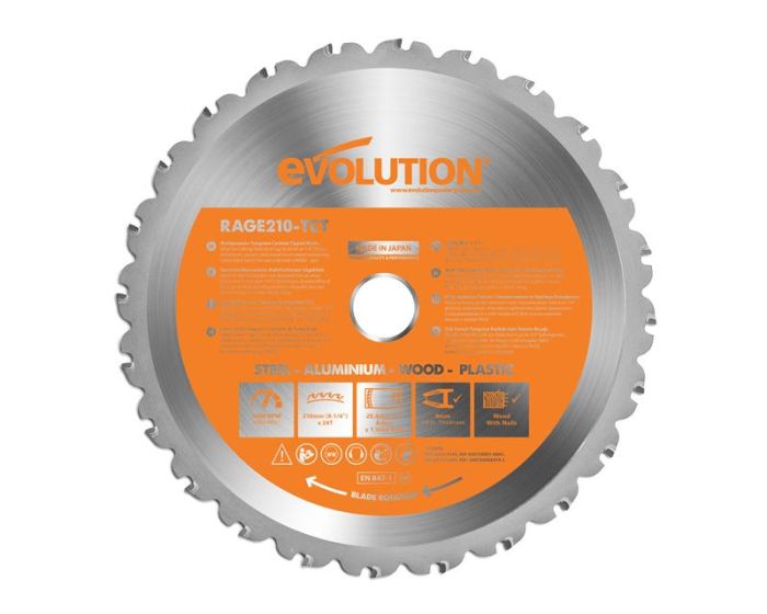 Kappeskive Evolution EVO-210-MULTI; 210 mm; Z24
