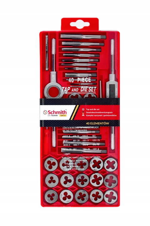 Gjengesett Schmith SQNG-02; 40 stk