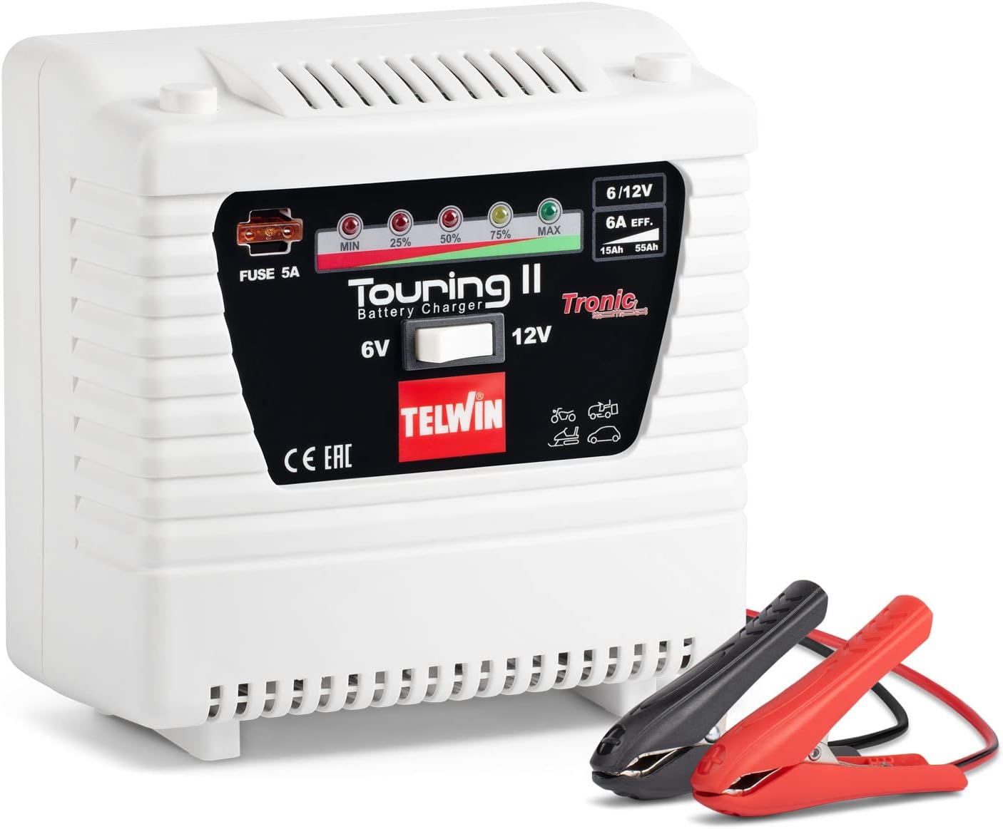 Batterilader til biler Telwin Touring 11; 6-12 V