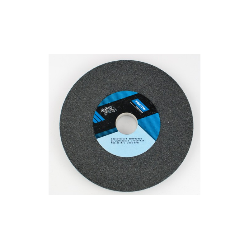 Slipeskive Norton 37C60K6VK; 200x25x32 mm