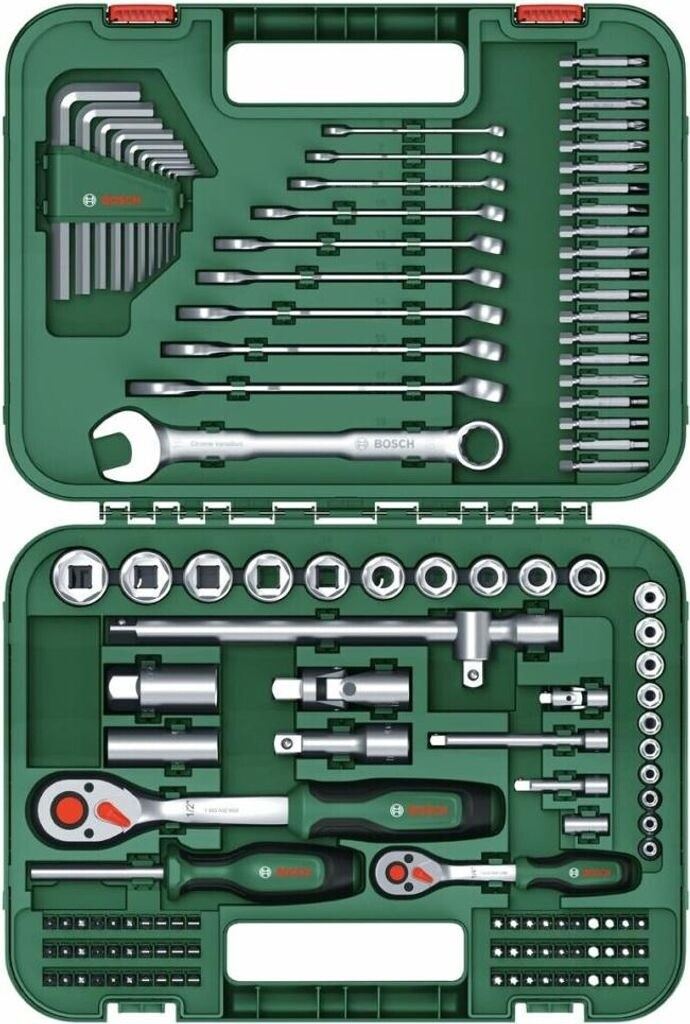 Verktøysett Bosch 1600A02Z9B; 132 stk