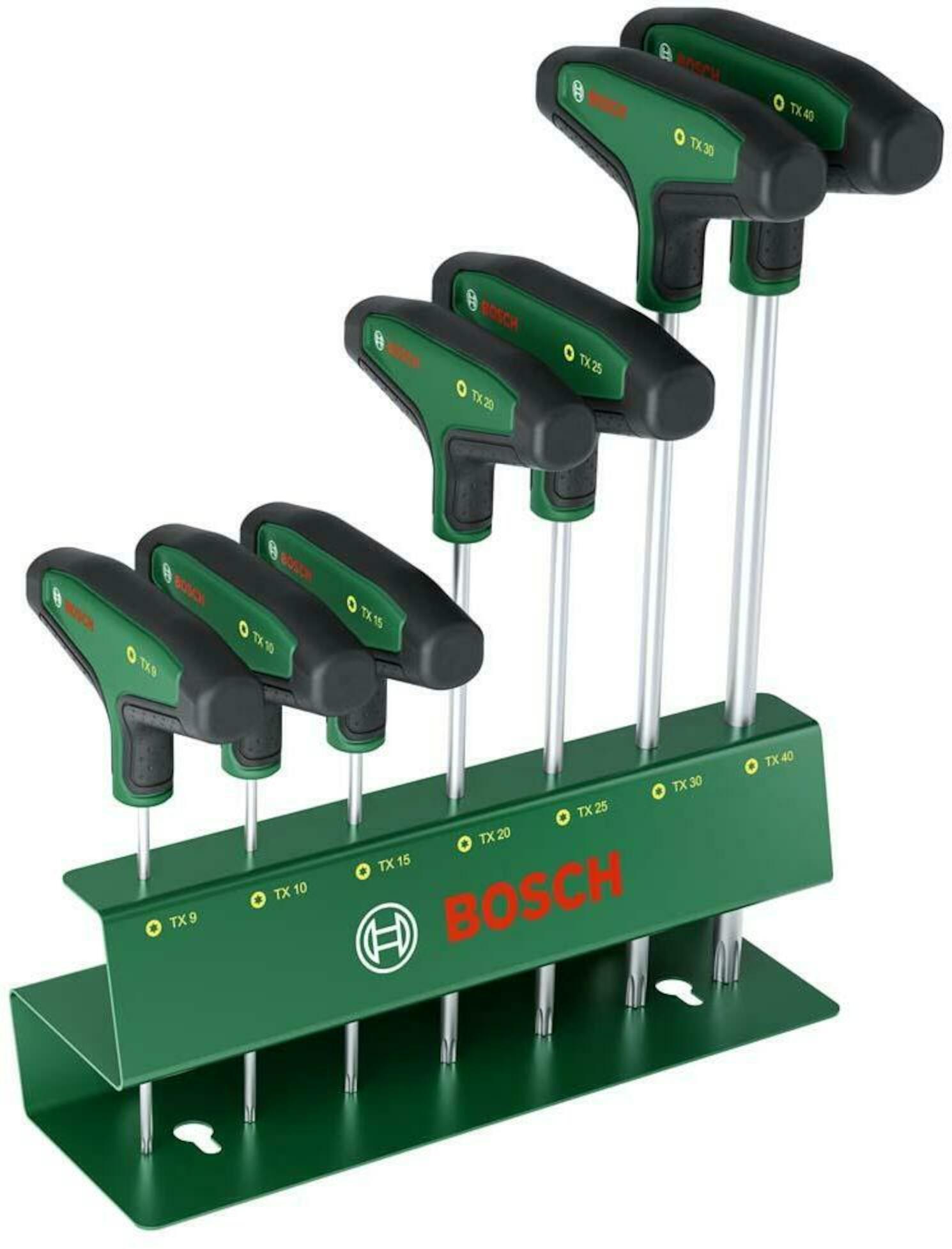 Skrutrekkersett Bosch 1600A039J2; Torx; 7 stk