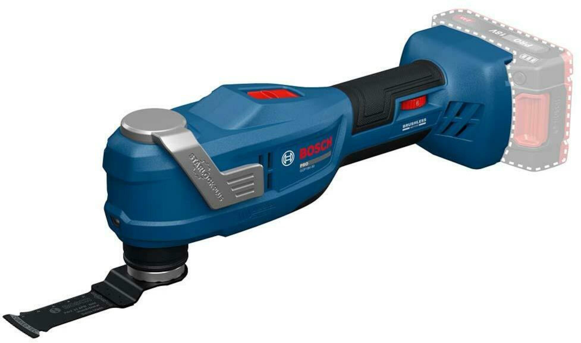 Flerfunksjonsverktøy Bosch PRO GOP18V-30; 18 V (uten batteri og lader)
