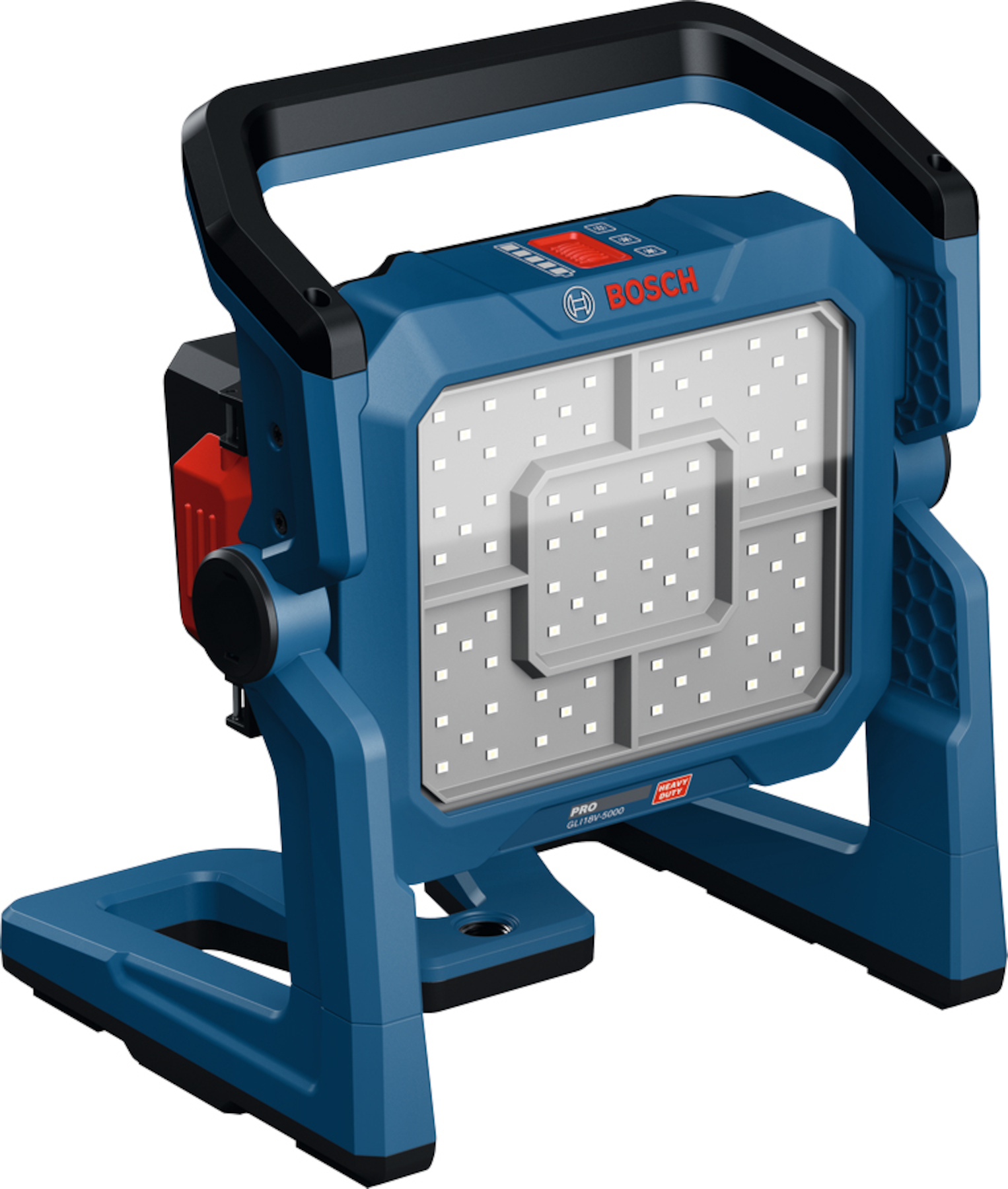 Lykt Bosch PRO GLI18V-5000; LED; 18 V; IP54 (uten batteri og lader)