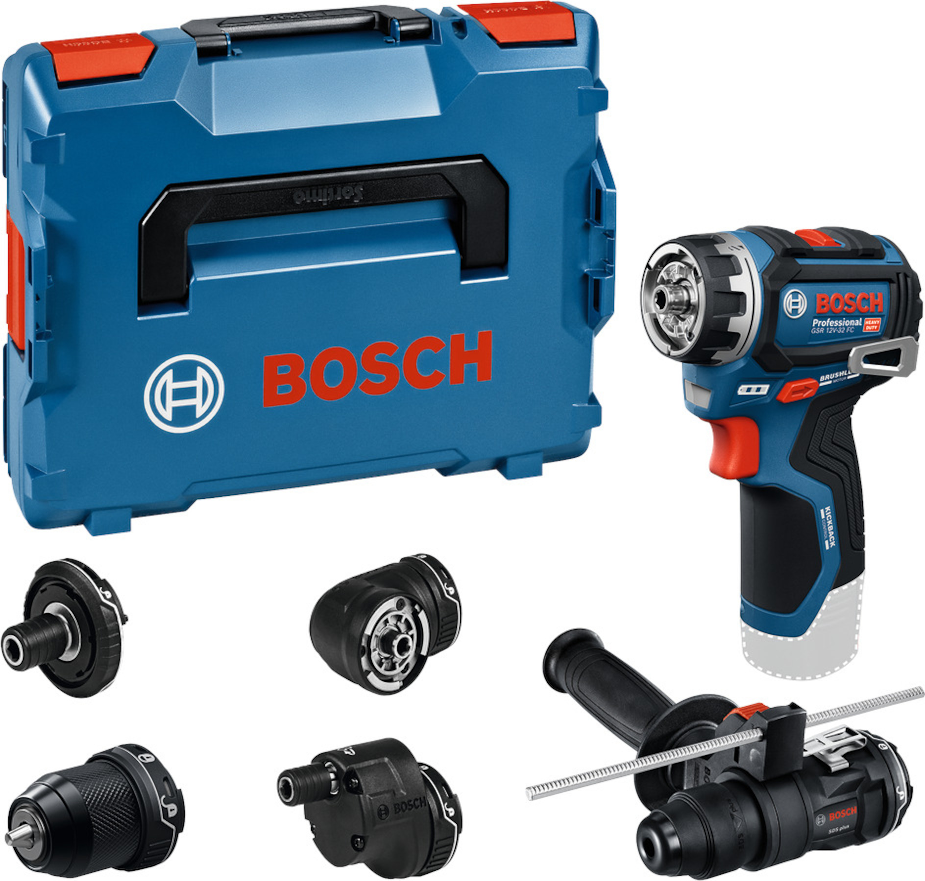 Skrutrekker Bosch GSR 12V-32 FC; 12 V (uten batteri og lader)