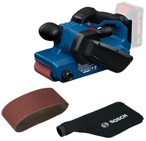 Båndsliper Bosch GBS18V-75; 18 V; 75x533 mm (uten batteri og lader)