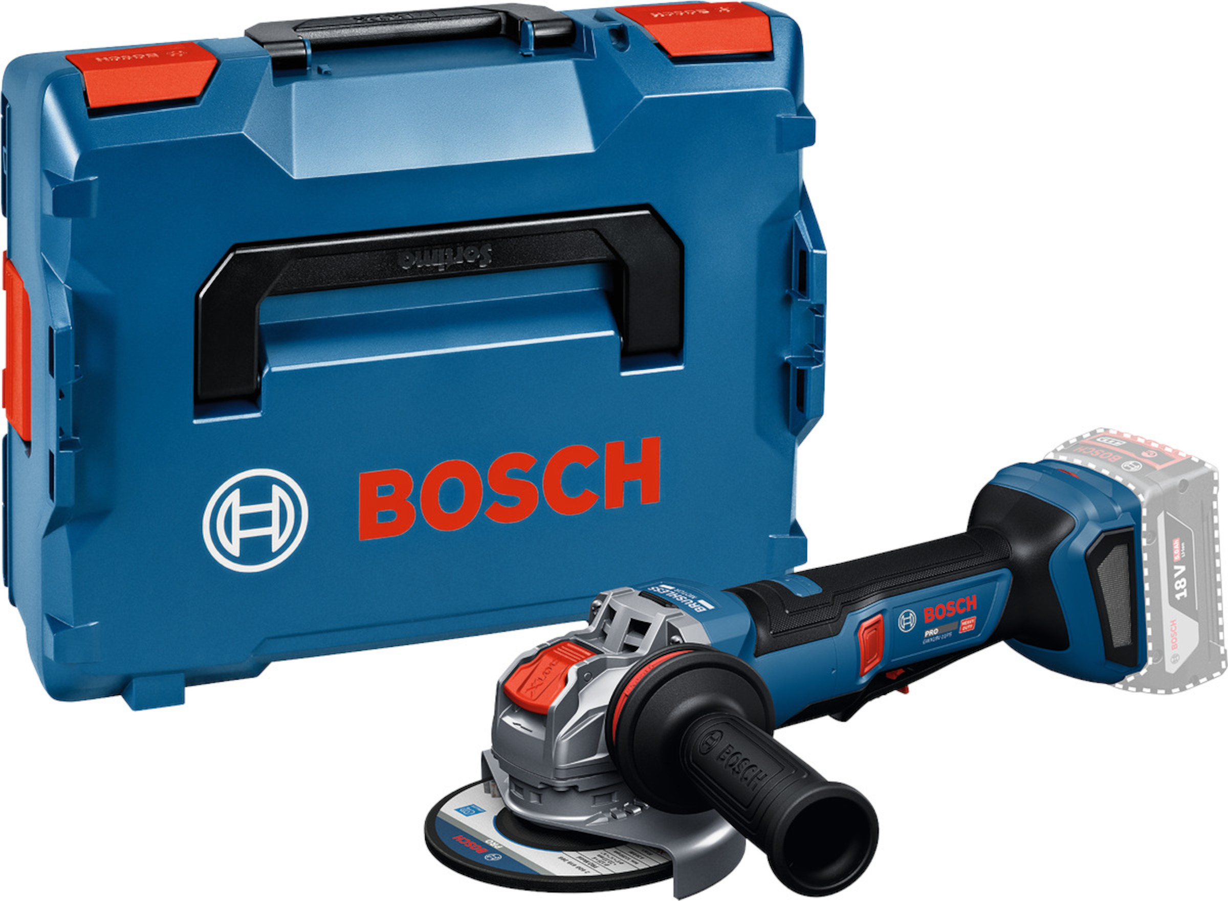 Vinkelsliper Bosch GWS18V-11PS; 18 V; 125 mm (uten batteri og lader)