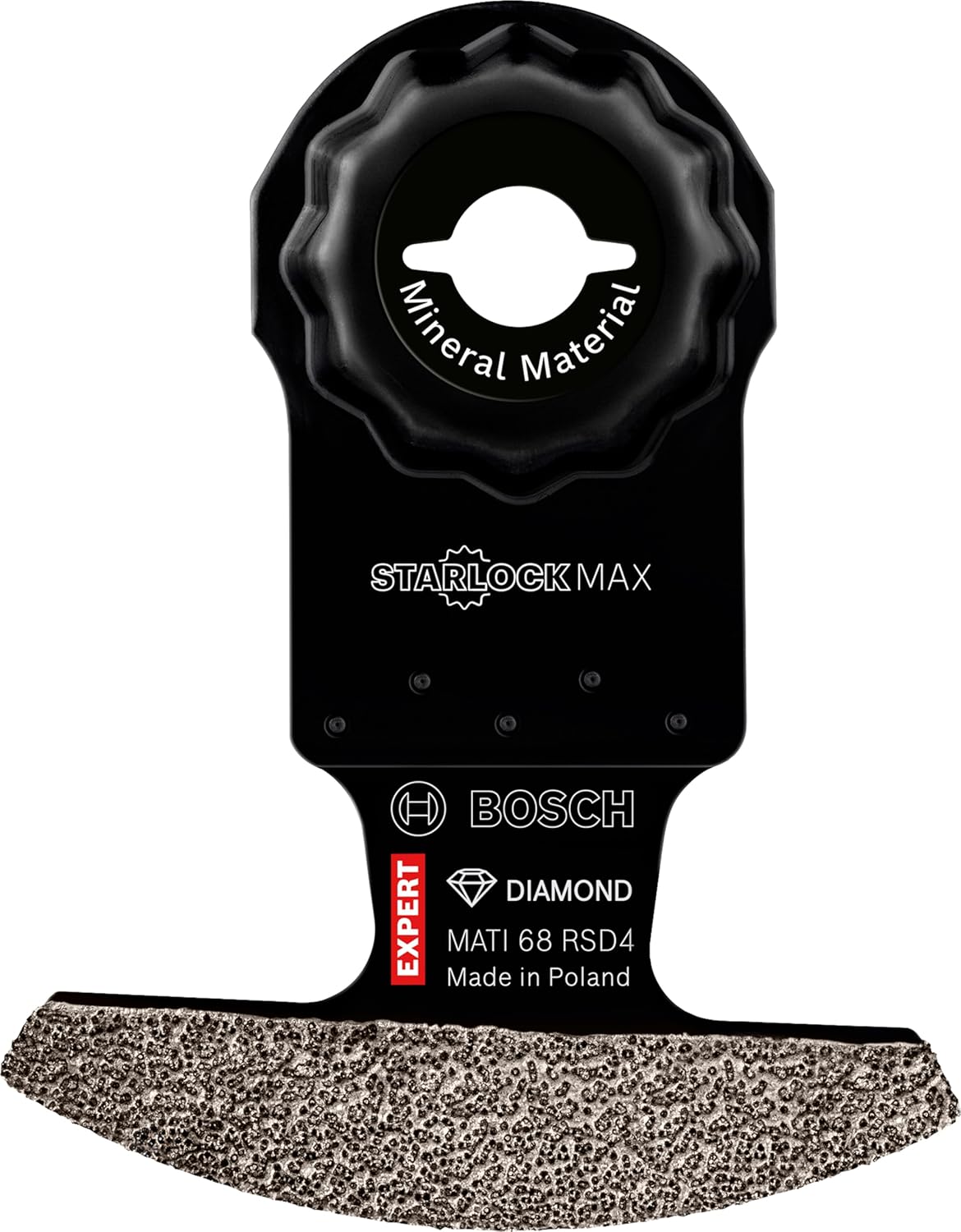 Halvrund diamantskive Bosch Starlock Max MATI 68 RSD4; 68x10 mm