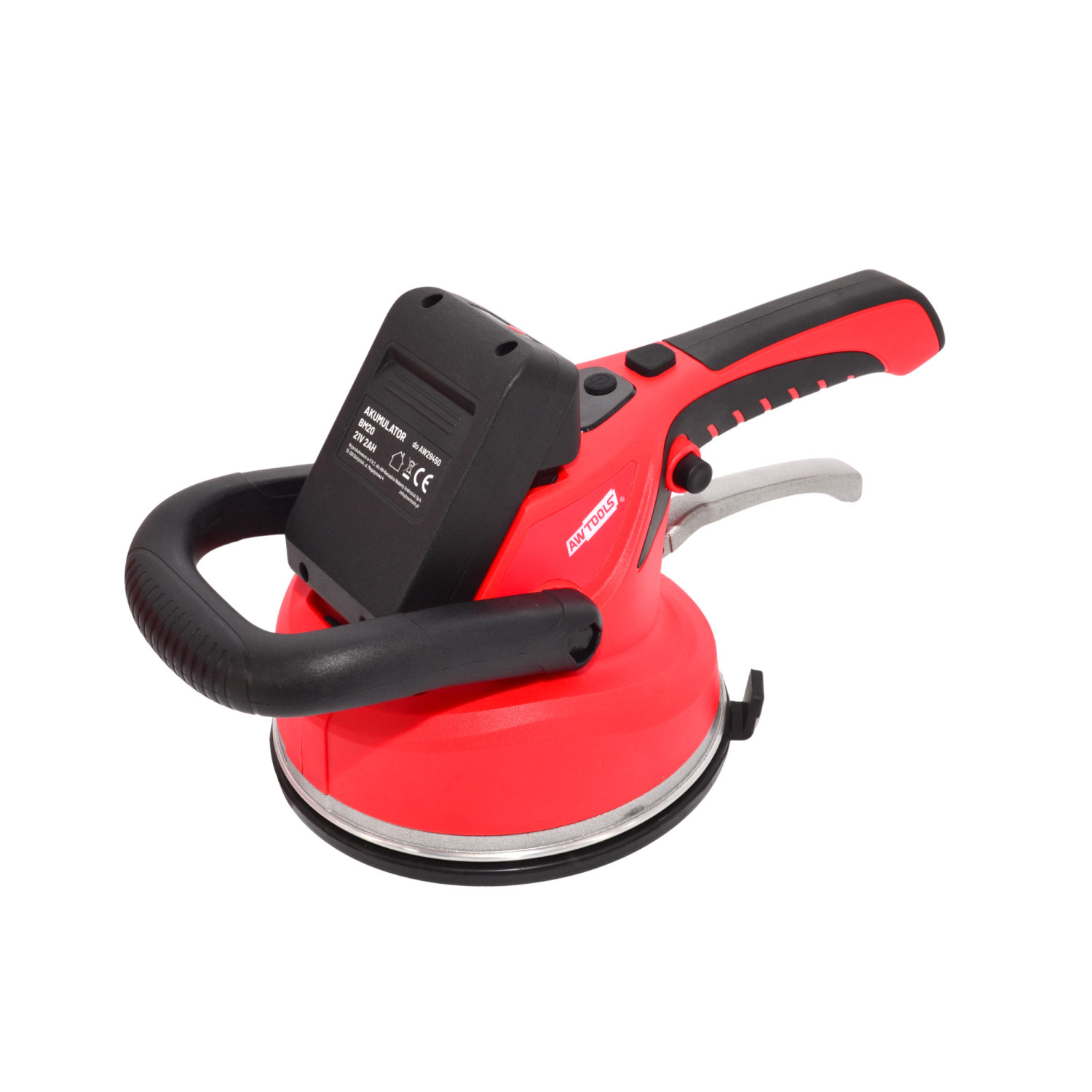 Sugekopp for fliser AWTools AW29450; 2x21 V; 50 kg; 180 mm