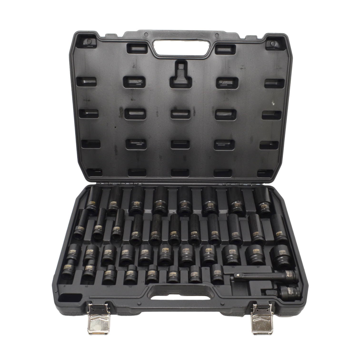 Slagpipersett AWTools AW38696BL; 1/2''; 9-30 mm; 40  stk